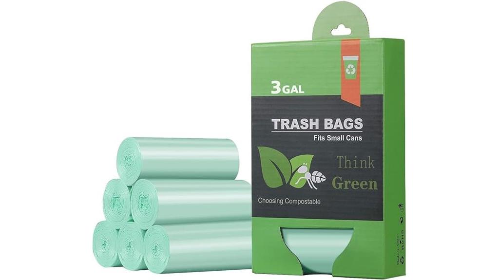 small compostable trash bags