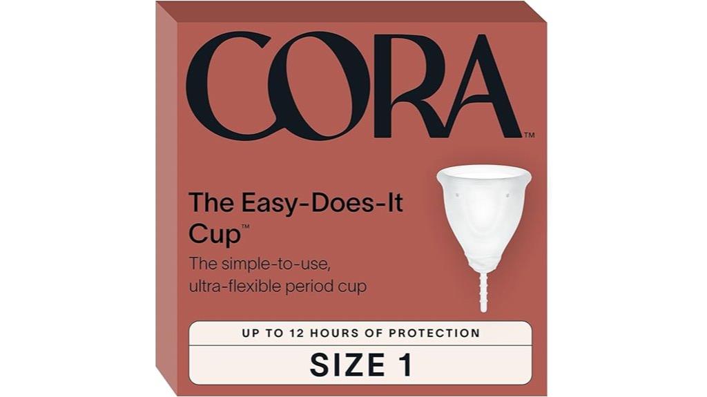 small cora menstrual cup