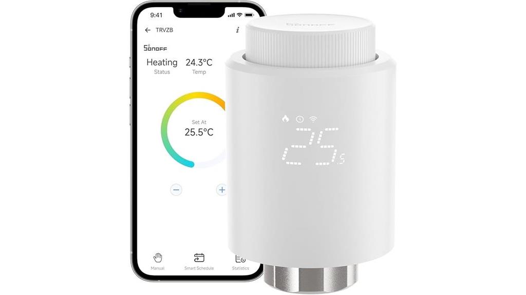 smart zigbee radiator thermostat