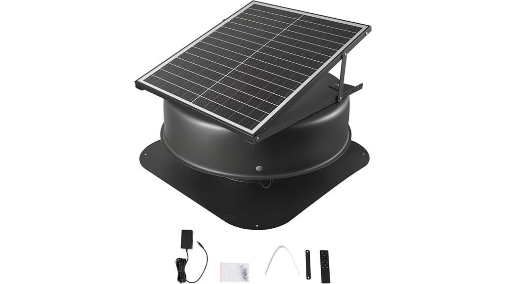 solar attic fan 42w