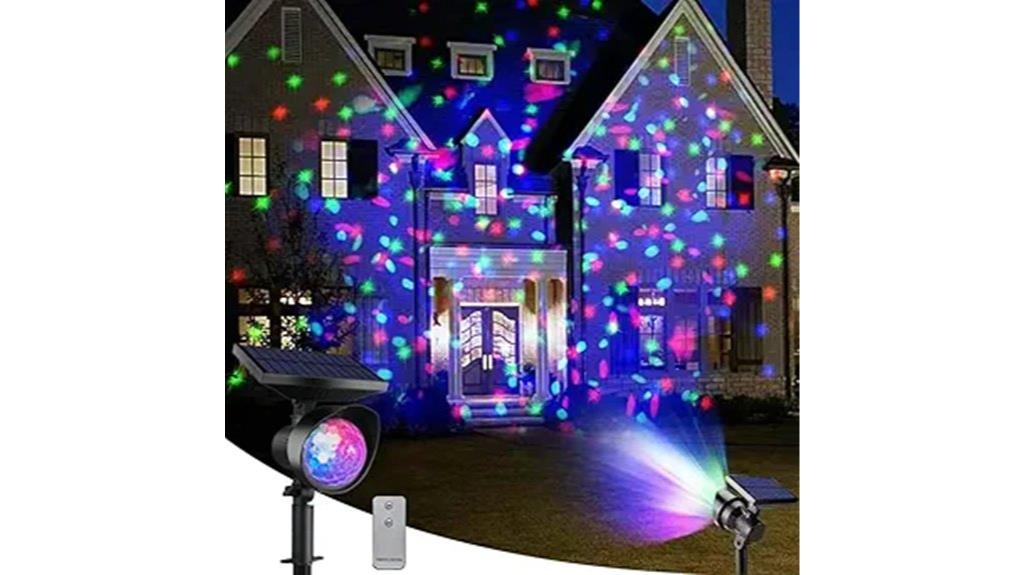 solar christmas lights remote