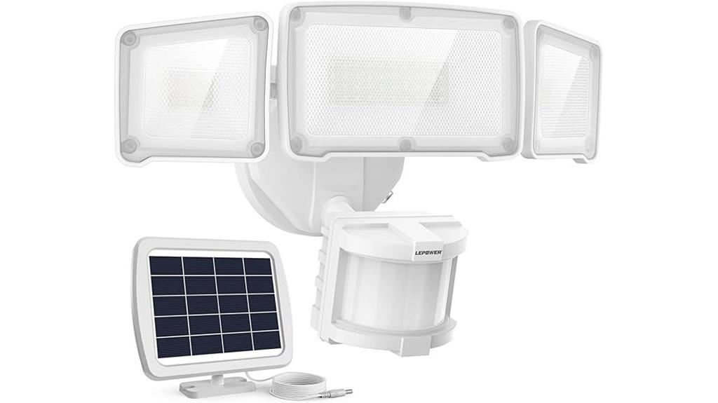 solar motion sensor security