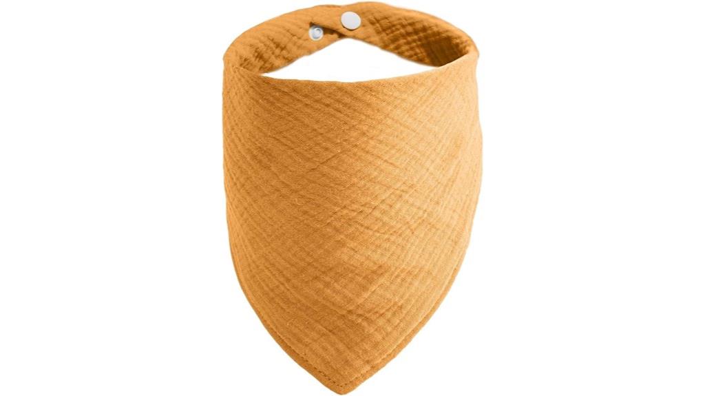 solid color dog scarf
