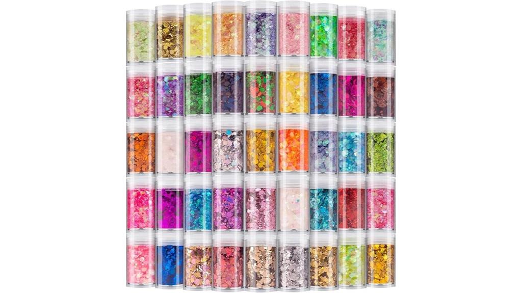 sparkling holographic glitter mix