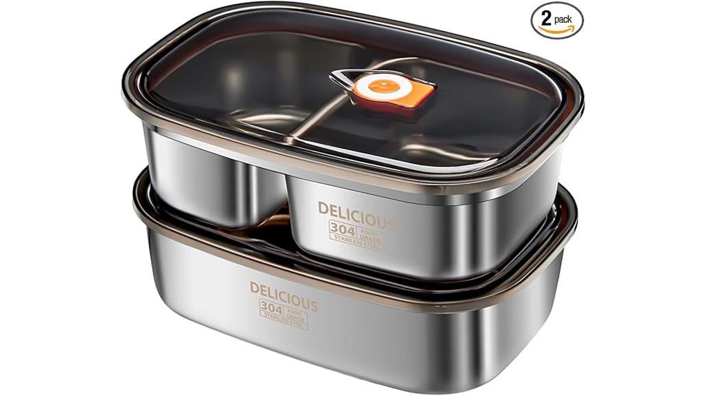 stainless steel bento pack