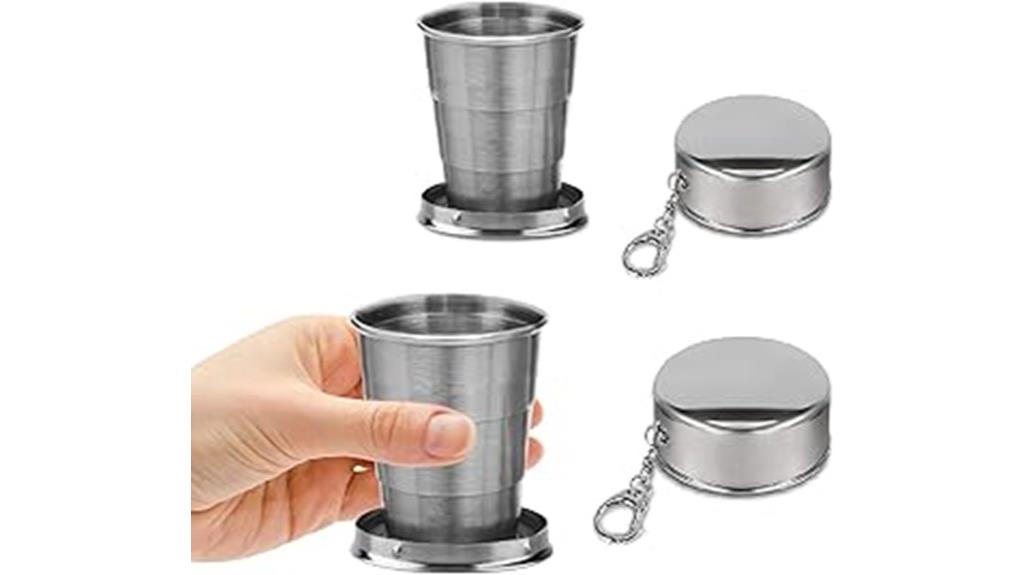 stainless steel travel cups