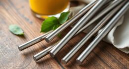 stylish eco friendly drinking straws