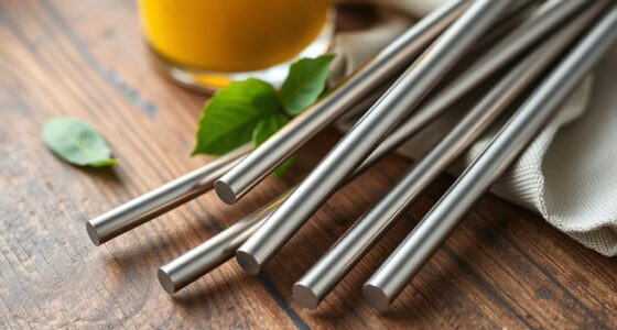 stylish eco friendly drinking straws