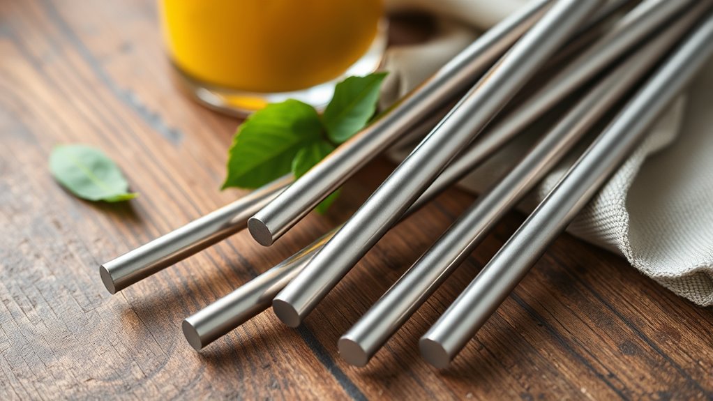 stylish eco friendly drinking straws