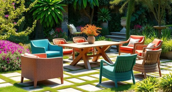 stylish eco friendly garden furniture