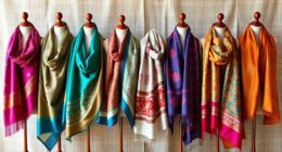 stylish sustainable sari scarves