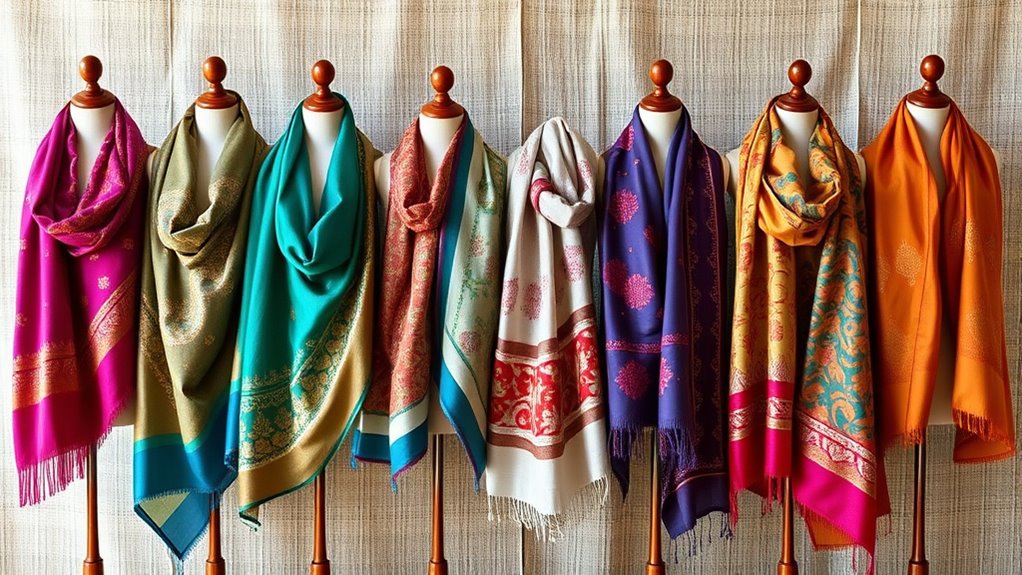 stylish sustainable sari scarves
