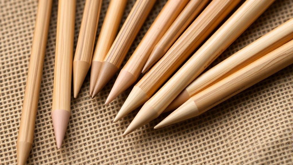 sustainable bamboo knitting needles
