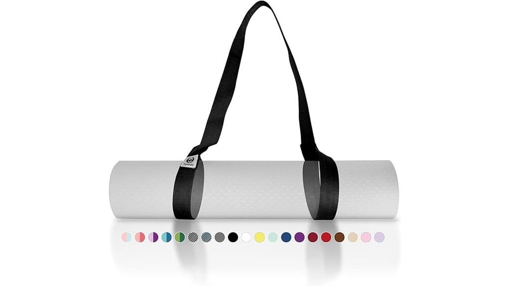 thick comfortable yoga strap