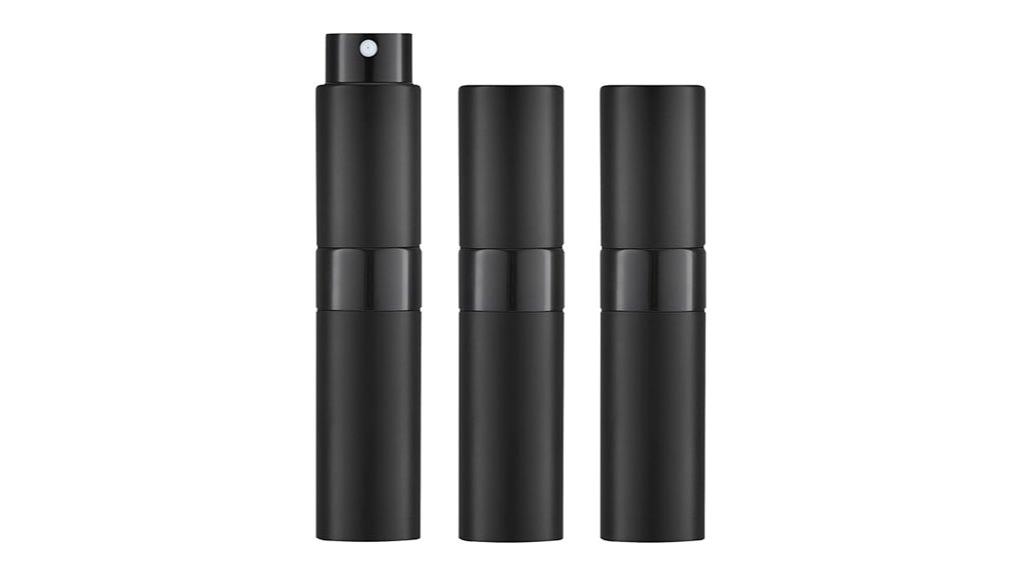 three pack 8ml perfume sprayers