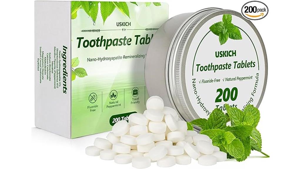 toothpaste tablets for whitening