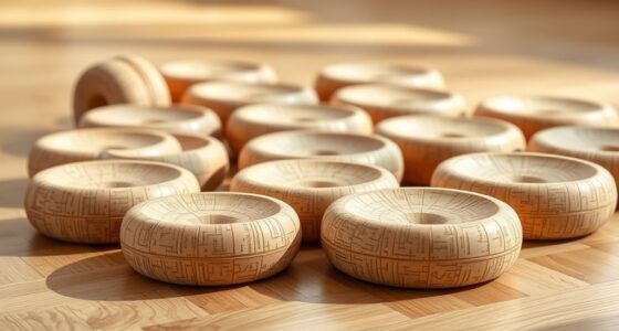 top natural cork yoga wheels