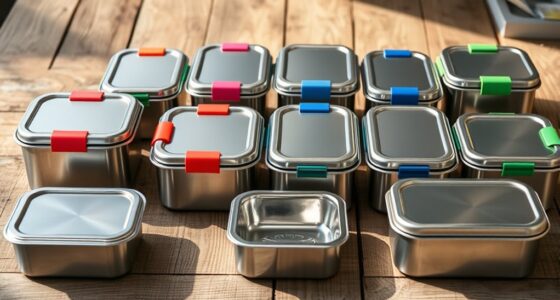 top stainless steel lunch boxes