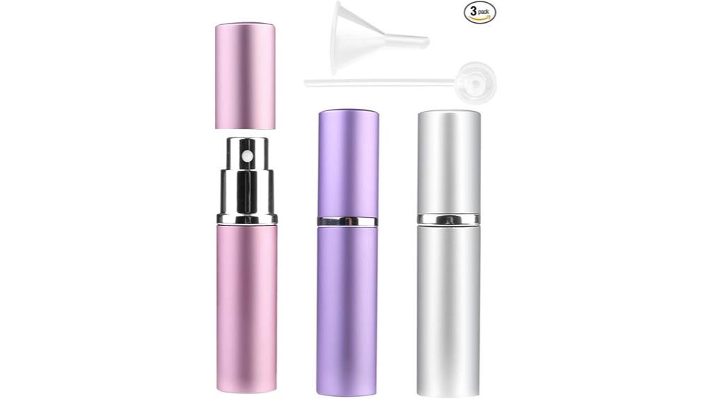 travel size refillable perfume bottles