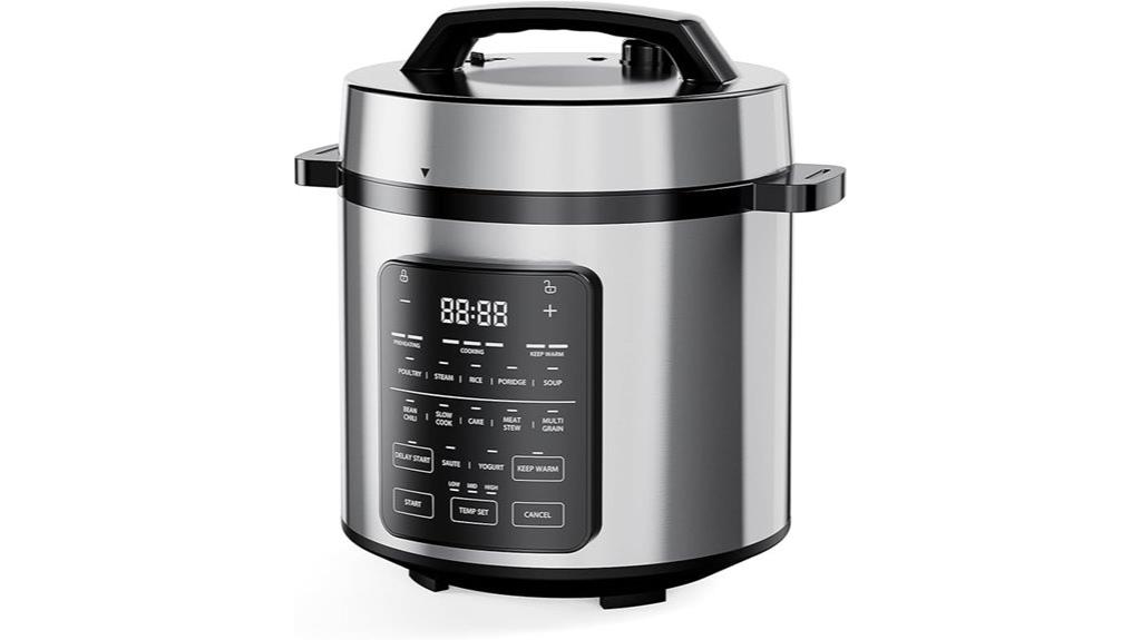 twelve in one pressure cooker