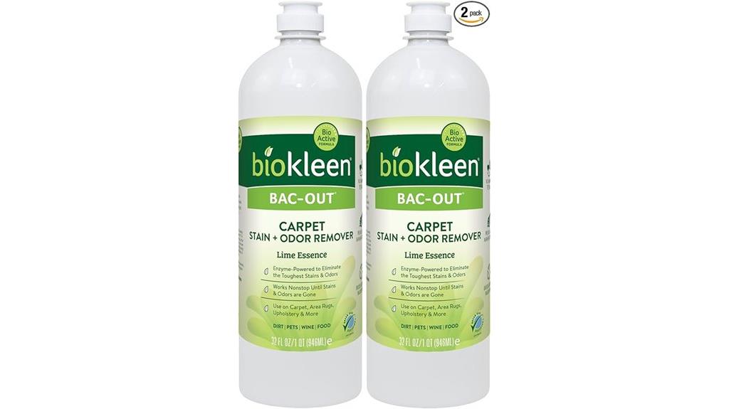 two pack bacterial stain remover