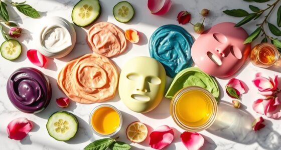 vegan collagen face masks