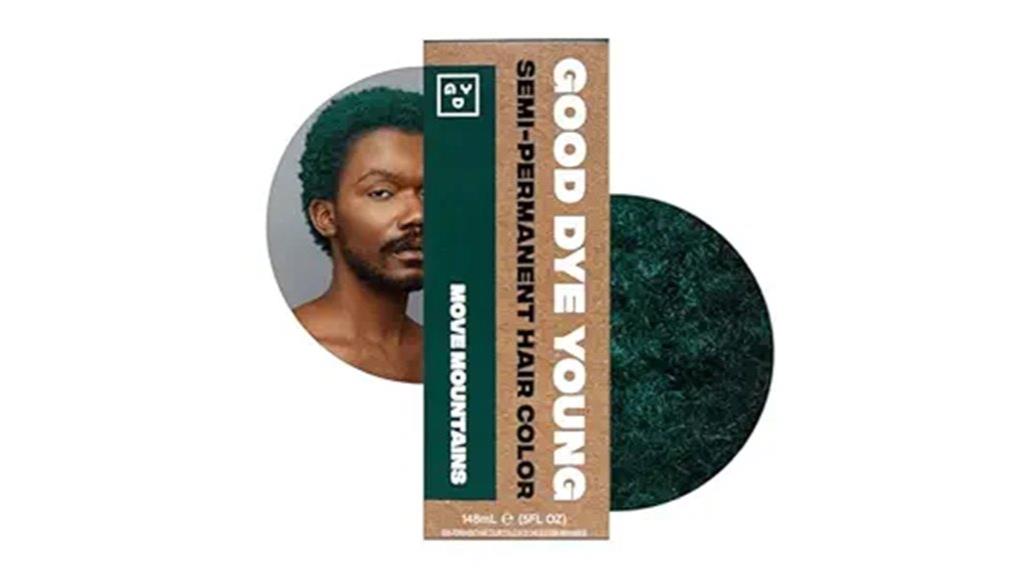 vegan cruelty free green dye