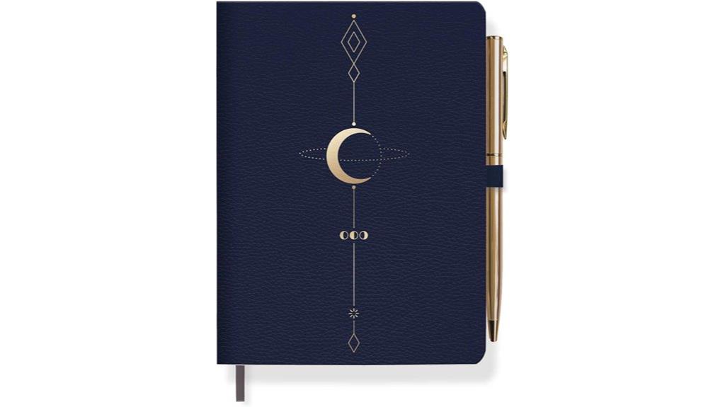 vegan leather journal set