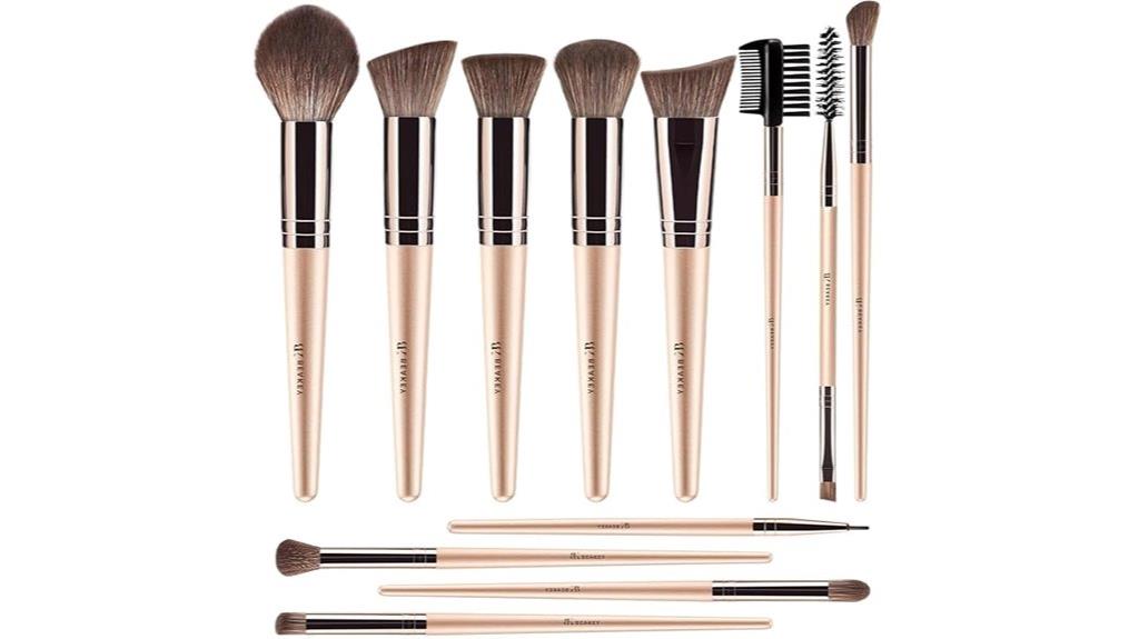 vegan makeup brush set