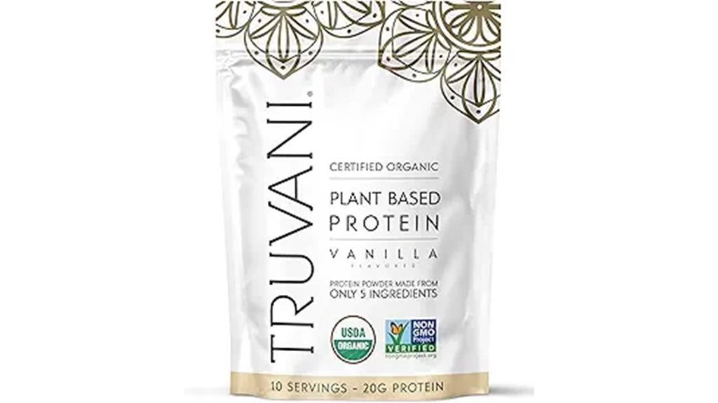 vegan vanilla protein powder