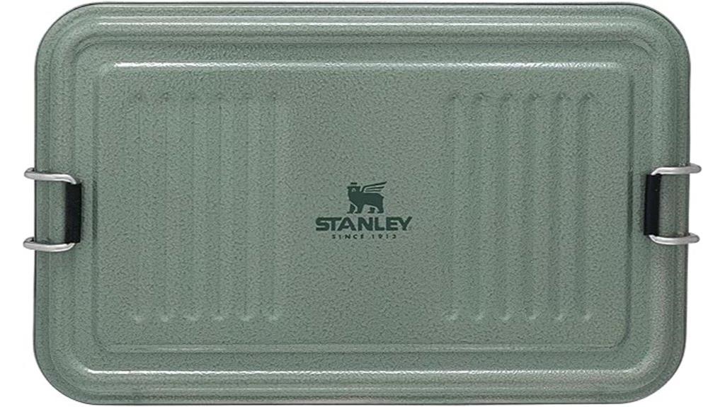 vintage metal storage container