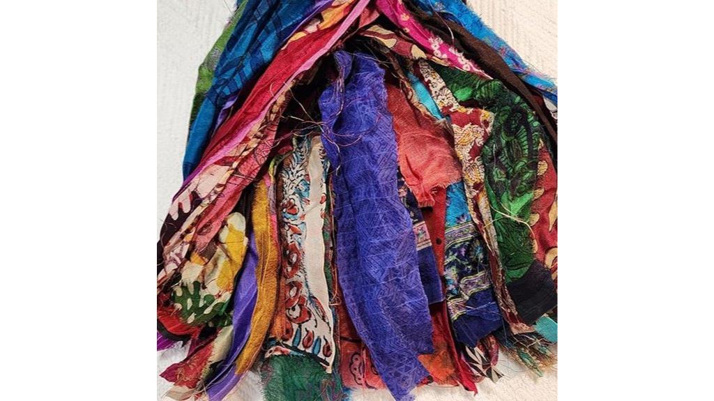 vintage sari silk ribbon