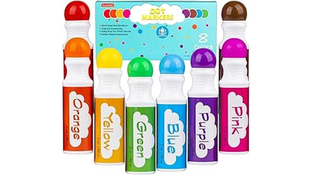 washable toddler dot markers