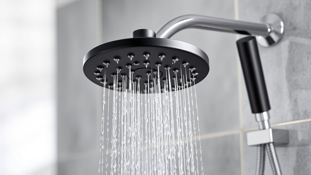 water flow spray options