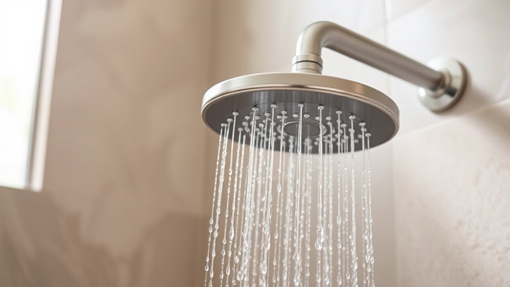 water saving shower head options