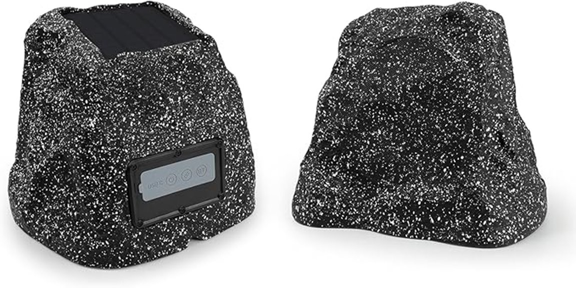 waterproof outdoor rock speakers