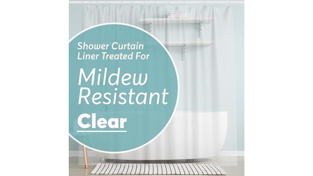 waterproof peva shower liner