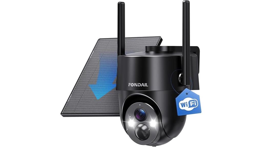 wireless solar security camera