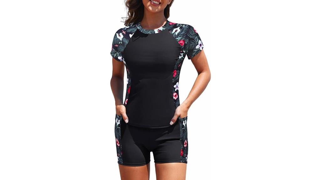 women s rash guard swimsuit