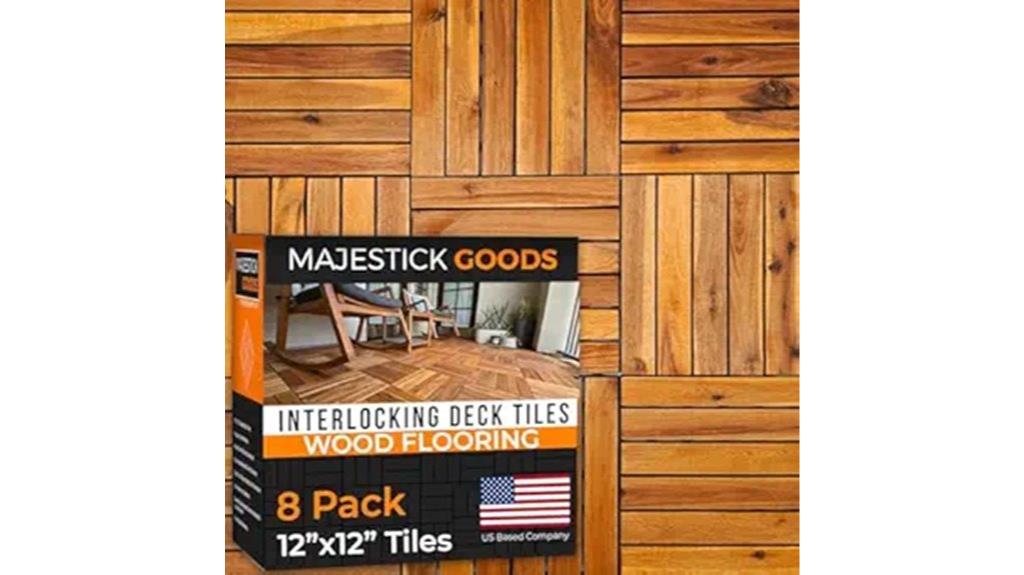 wood patio deck tiles