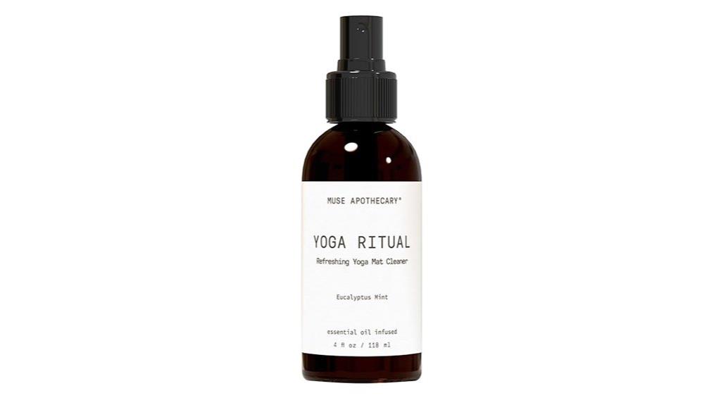 yoga mat cleaner with oils