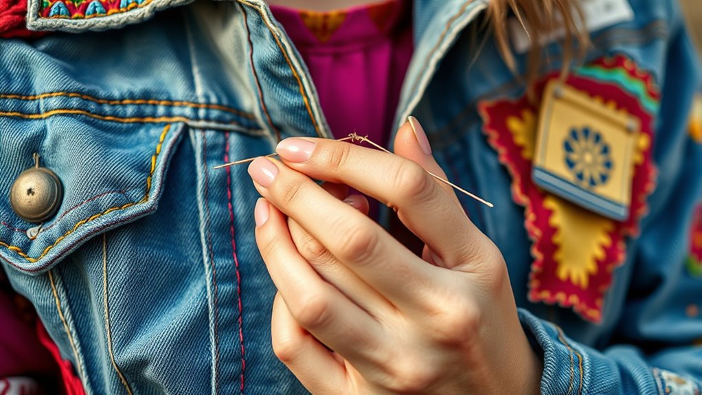 clothing repair as fashion