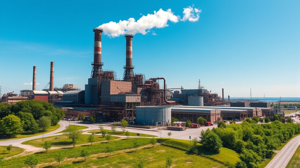 eco friendly heavy industry transition