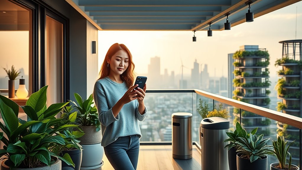 green living with apps