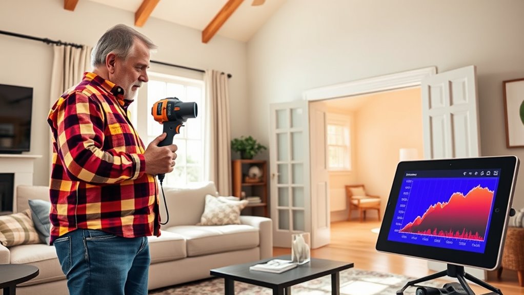 perform home energy assessment