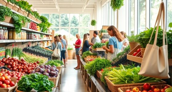 plastic free grocery shopping