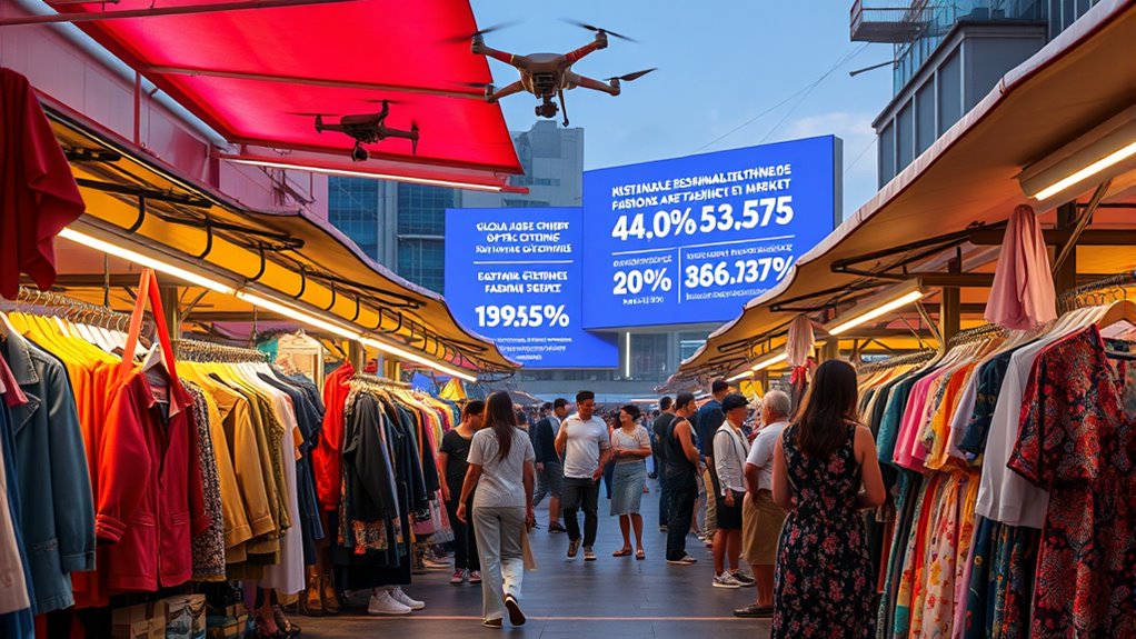 secondhand clothing trade impact