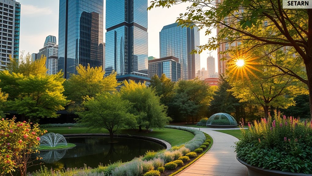 urban green spaces support biodiversity