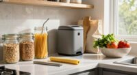 cutting kitchen plastic waste
