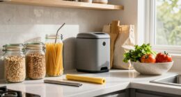 cutting kitchen plastic waste